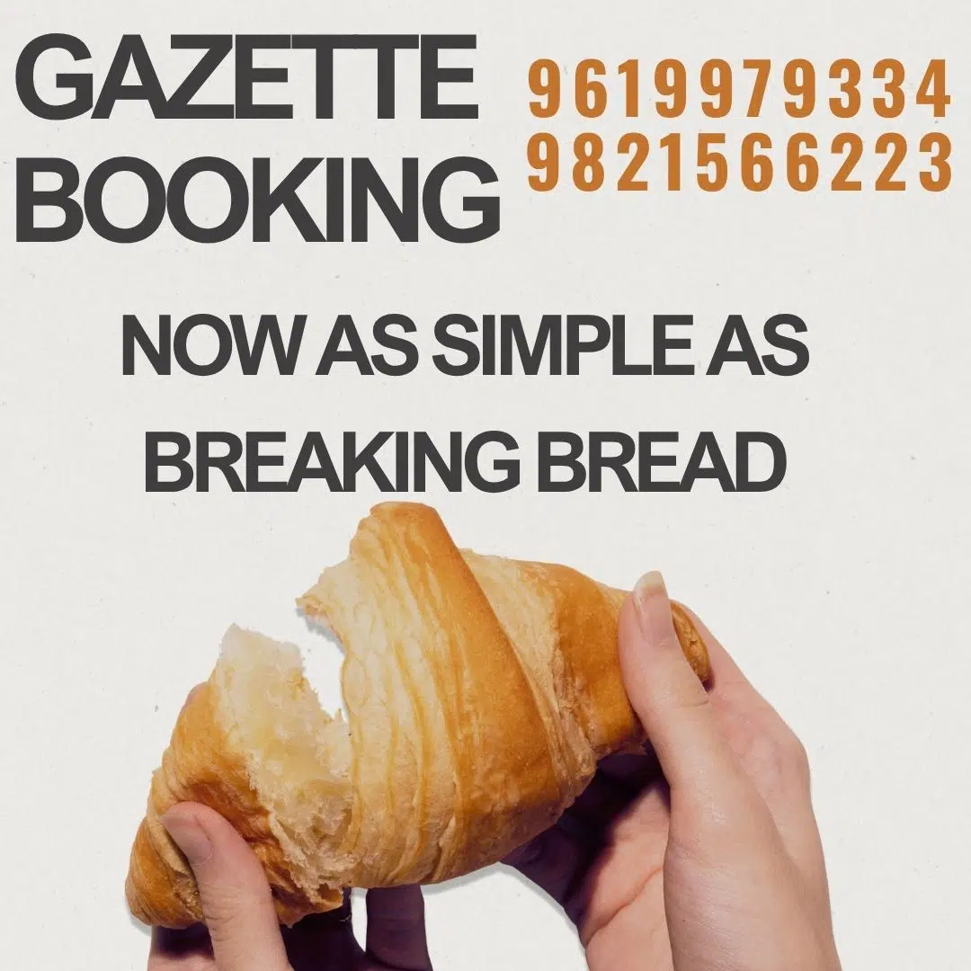 Easy Gazette Booking Step by step